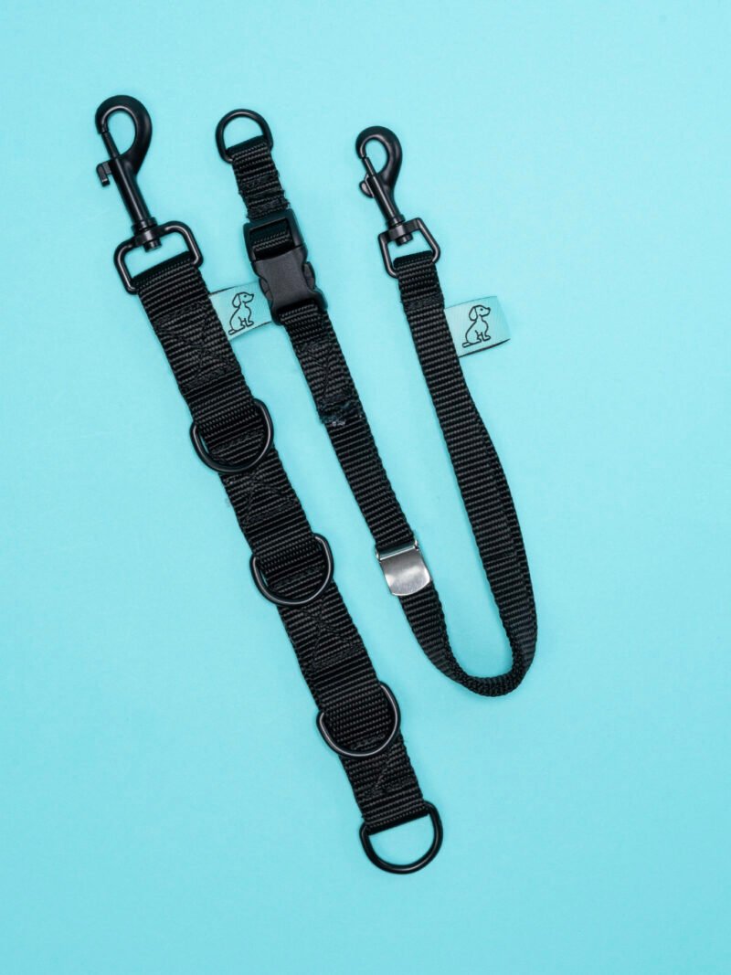 Dog Grooming Extender & Tether Set - Blacker