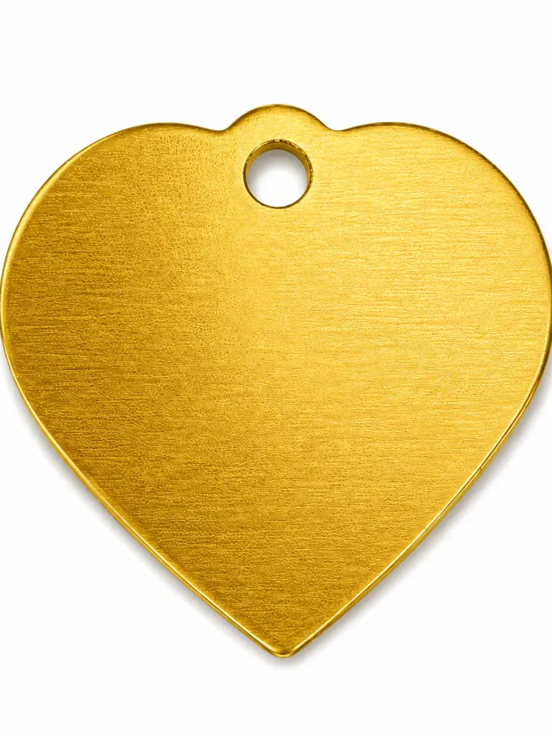 Heart Shape Dog Tag