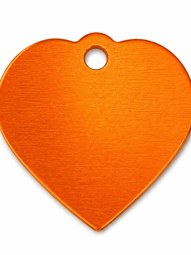 Heart Shape Dog Tag
