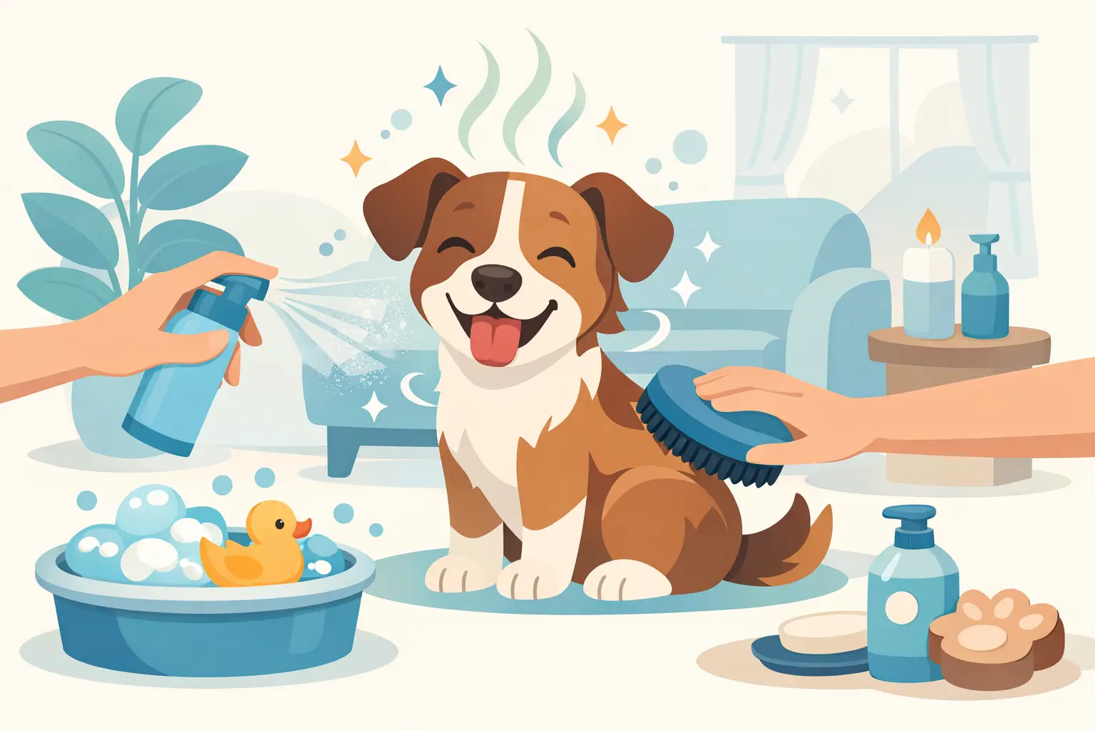 How to Make Dogs Smell Better at Home