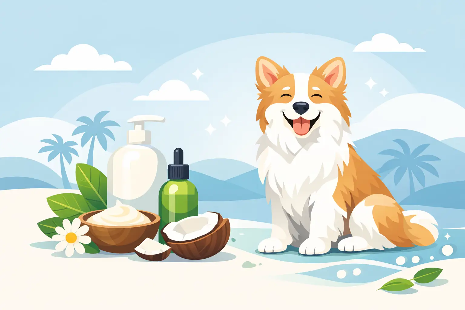 Silicone Free Dog Conditioner Australia for Soft Coats